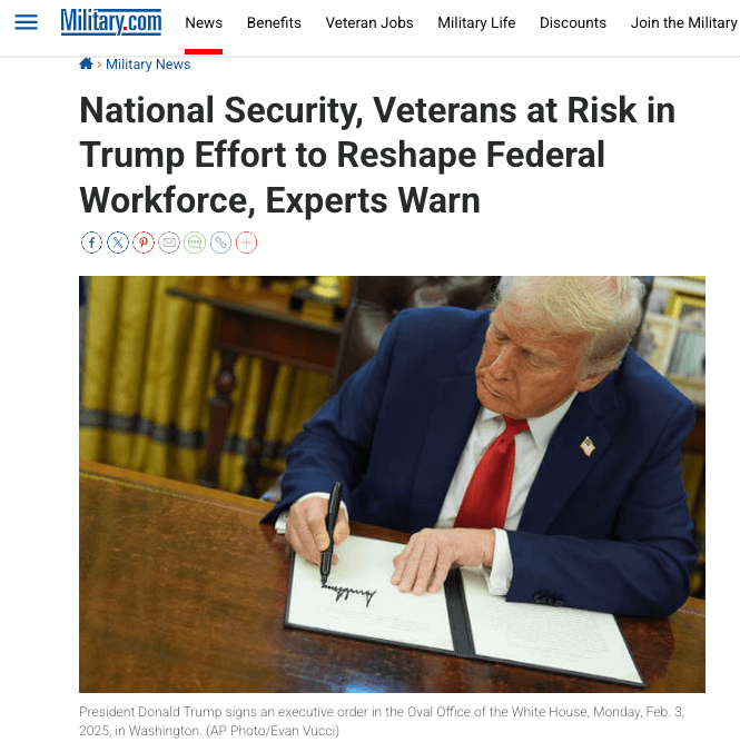 anti trump vet benefits cut